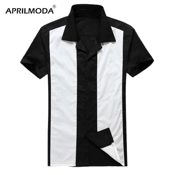 2019 Summer Slim Fit Short sleeves Mens Casual Shirts Cotton Retro Vintage Camisa Masculina Men's Rockabilly Clothing Plus Size
2019 Summer Slim Fit Short sleeves Mens Casual Shirts Cotton Retro Vintage Camisa Masculina Men's Rockabilly Clothing Plus Size