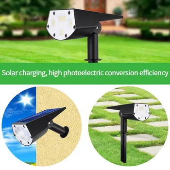 2 Level Brightness Adjustable Solar Wall Light Solar Landscape Spotlights Outside 20 Led Waterproof For Porch Pathway June8
2 Level Brightness Adjustable Solar Wall Light Solar Landscape Spotlights Outside 20 Led Waterproof For Porch Pathway June8