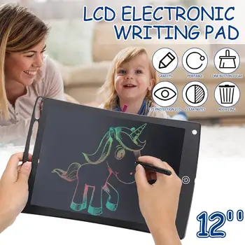 12 Inch LCD Writing Tablet Digital Drawing Tablet Portable Electronic Tablet Board Kids Handwriting Ultra-thin Pads With Pen
12 Inch LCD Writing Tablet Digital Drawing Tablet Portable Electronic Tablet Board Kids Handwriting Ultra-thin Pads With Pen