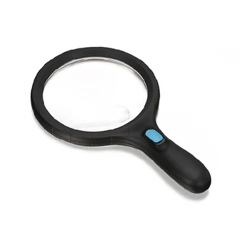 Handheld Magnifier Illuminated 12 LED Lights High Magnification Glass Upgraded for Seniors Reading Stamp Map Jewelry
Handheld Magnifier Illuminated 12 LED Lights High Magnification Glass Upgraded for Seniors Reading Stamp Map Jewelry