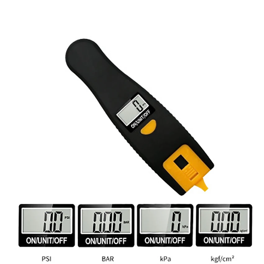 

Digital Tire Pressure Gauge Car Tire Diagnostic Tool Tread Detection 0-100 PSI Backlight LCD Display Bicycle Tire Tester