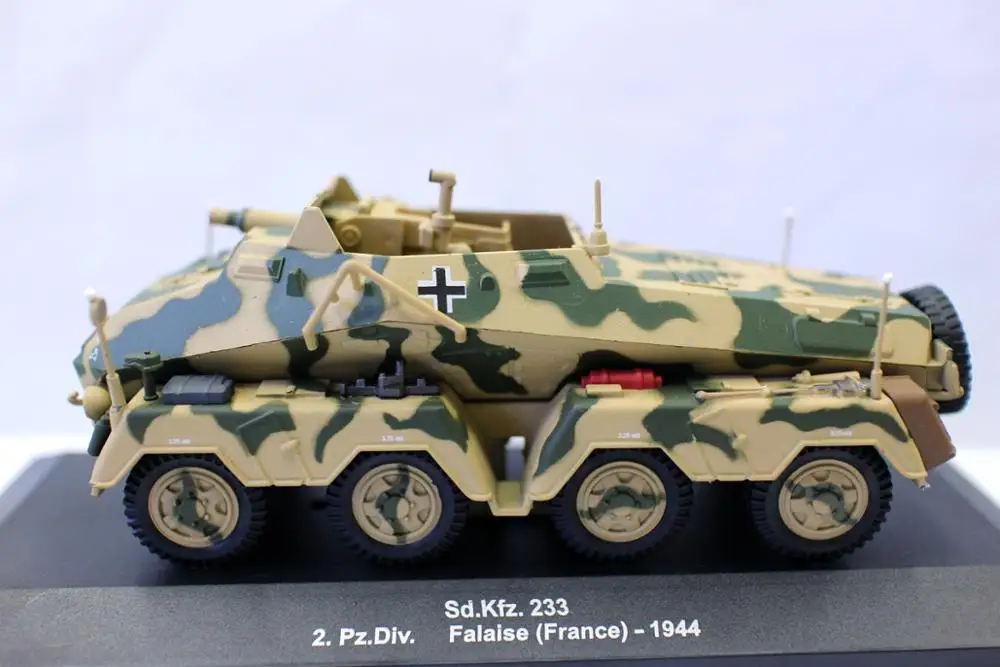 Altaya 1/43 Scale Sd. kfz. 233 2.Pz.Div. Falaise France 1944 Tank Diecast for collection gift
Altaya 1/43 Scale Sd. kfz. 233 2.Pz.Div. Falaise France 1944 Tank Diecast for collection gift
