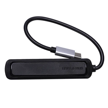 Smart Phone 4 Ports Adapter 4 In 1 Hub Usb-C Usb 2.0 Usb 3.1 Type-C To Usb Cable Male To Female Black
Smart Phone 4 Ports Adapter 4 In 1 Hub Usb-C Usb 2.0 Usb 3.1 Type-C To Usb Cable Male To Female Black