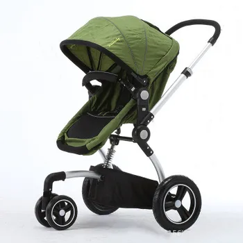 Luxury high-view baby stroller three-wheel shock absorber stroller foldable sit reclining stroller aluminum alloy lightweight
Luxury high-view baby stroller three-wheel shock absorber stroller foldable sit reclining stroller aluminum alloy lightweight