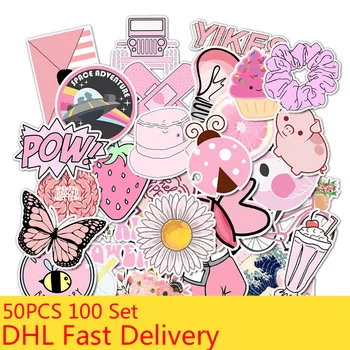 50PCS One Pack 100 Set Stickers Pink Simple Girl Vsco Sticker For On Laptop Fridge Phone Skateboard Suitcase Stickers
50PCS One Pack 100 Set Stickers Pink Simple Girl Vsco Sticker For On Laptop Fridge Phone Skateboard Suitcase Stickers