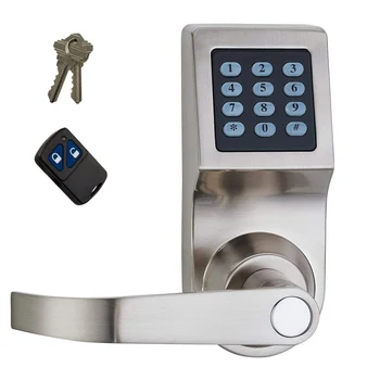 Keypad Code Electronic Smart Password Digital Door Lock with Remote Control Keys Cylinder Deadbolt
Keypad Code Electronic Smart Password Digital Door Lock with Remote Control Keys Cylinder Deadbolt