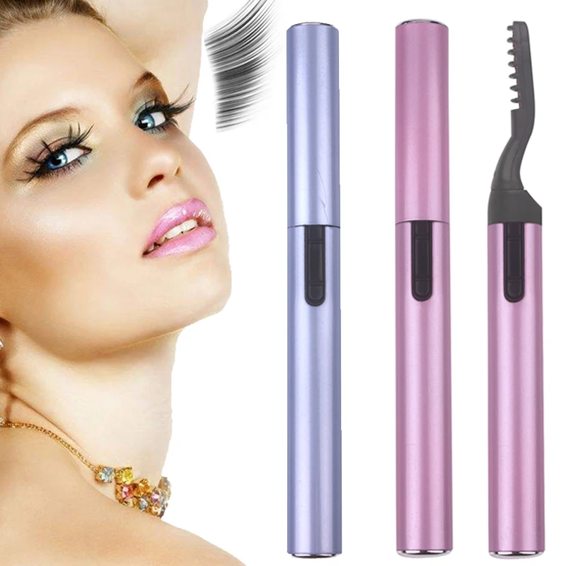 Hot Electric Portable Pen Style Electric Perm Heated Eyelash Curler Long Lasting Eye lash Curler Makeup Curling Kit For Women
Hot Electric Portable Pen Style Electric Perm Heated Eyelash Curler Long Lasting Eye lash Curler Makeup Curling Kit For Women