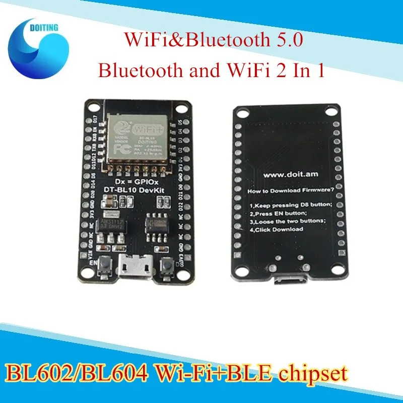 BL602/BL604 Wi-Fi+BLE chipset WiFi Development Board WIFI And Bluetooth 2 In 1 using BL602 IoT SDK RISC-V & BT 5.0 | Игрушки и хобби