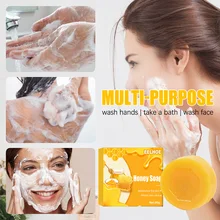 80g Natural Handmade Honey Soap Propolis Honey Soap Face Care Replenishing White Skin Beauty Bleaching Deep Cleansing Soap
80g Natural Handmade Honey Soap Propolis Honey Soap Face Care Replenishing White Skin Beauty Bleaching Deep Cleansing Soap