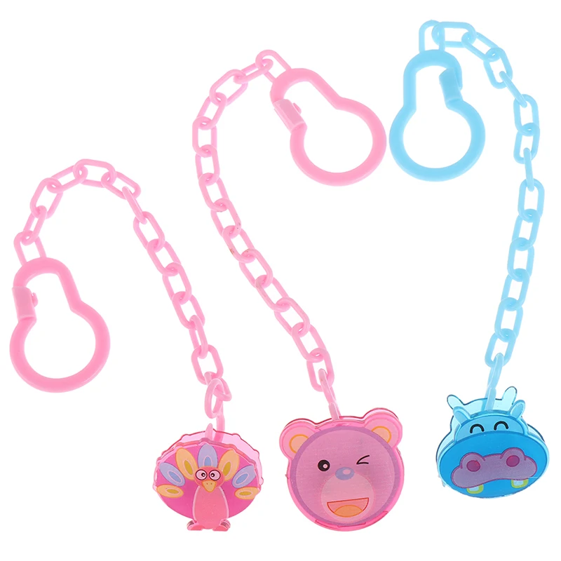 Cartoon Animals Shape Pacifier clips Nipple Safe PP Strap Pacifier Frog Bear Clip Chain Holders Newborn Baby Feeding Accessories 
Cartoon Animals Shape Pacifier clips Nipple Safe PP Strap Pacifier Frog Bear Clip Chain Holders Newborn Baby Feeding Accessories