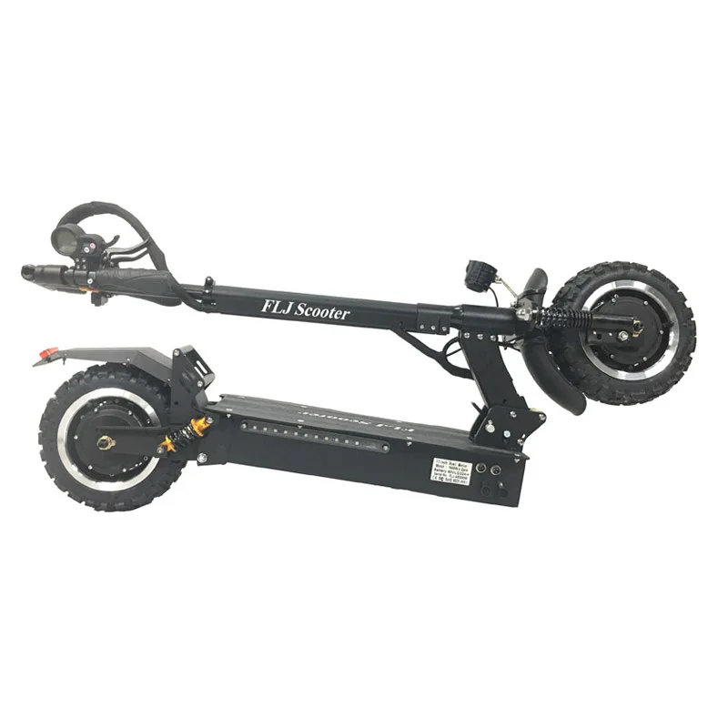 FLJ взрослых Электрический скутер с 60V/3200W сильный Мощность самокат толстыми