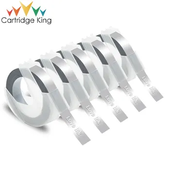5pc 9mm white on sliver 3D Plastic Embossing Tape for Embossing Label Maker PVC LABEL MoTex E1011610 1880 12965 Label Printers
5pc 9mm white on sliver 3D Plastic Embossing Tape for Embossing Label Maker PVC LABEL MoTex E1011610 1880 12965 Label Printers
