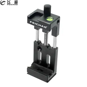 1x Tripod Head Bracket XJ-8 Mobile Phone Holder Clip for Flashlight Microphone Aluminum Alloy with Spirit level Cold Shoe Mount
1x Tripod Head Bracket XJ-8 Mobile Phone Holder Clip for Flashlight Microphone Aluminum Alloy with Spirit level Cold Shoe Mount