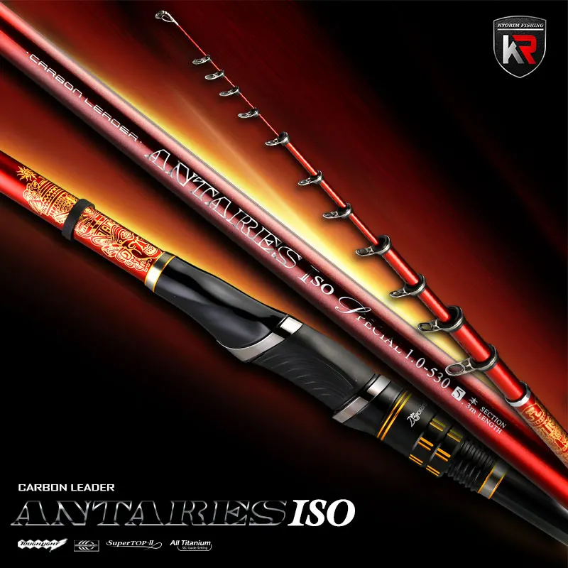 Kyorim ANTARES ROCK FISHING ROD 1.5-530 4.3M 5.3M KOREA SAMYANG SIC GUIDE LIGHT,THIN,SMOOTH TWO REEL SEAT FORMS ARE AVAILABLE
Kyorim ANTARES ROCK FISHING ROD 1.5-530 4.3M 5.3M KOREA SAMYANG SIC GUIDE LIGHT,THIN,SMOOTH TWO REEL SEAT FORMS ARE AVAILABLE