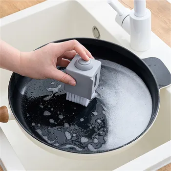 TTLIFE Soap Dispensing Cleaning Brush Kitchen Washing Pot Brush for Dish Pot Pan Sink Cleaning Scourer Kitchen Accessories Tools 
TTLIFE Soap Dispensing Cleaning Brush Kitchen Washing Pot Brush for Dish Pot Pan Sink Cleaning Scourer Kitchen Accessories Tools