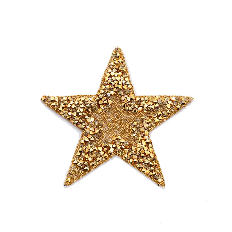 Free Shipping 2 pcs Rhinestone Star Patches Iron-on Patch for Clothing Sticker Badge Paste for Clothes Bag Pants Cellphone
Free Shipping 2 pcs Rhinestone Star Patches Iron-on Patch for Clothing Sticker Badge Paste for Clothes Bag Pants Cellphone