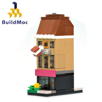 BuildMOC Mini City Street Series Food Candy Pizza Ice Cream Shop Bookstore MOC Creator Building Blocks Children Educational Toys
BuildMOC Mini City Street Series Food Candy Pizza Ice Cream Shop Bookstore MOC Creator Building Blocks Children Educational Toys