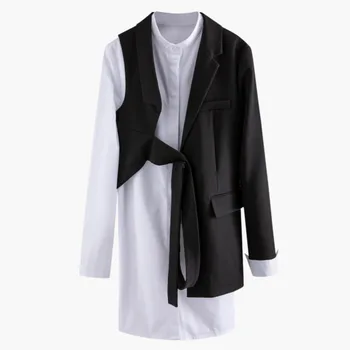 iMucci 2020 Spring New Stand Long Sleeve Shirt Skirt Irregular Side Buckle Single Sleeve Badminton Suit Casual Style TM1158
iMucci 2020 Spring New Stand Long Sleeve Shirt Skirt Irregular Side Buckle Single Sleeve Badminton Suit Casual Style TM1158