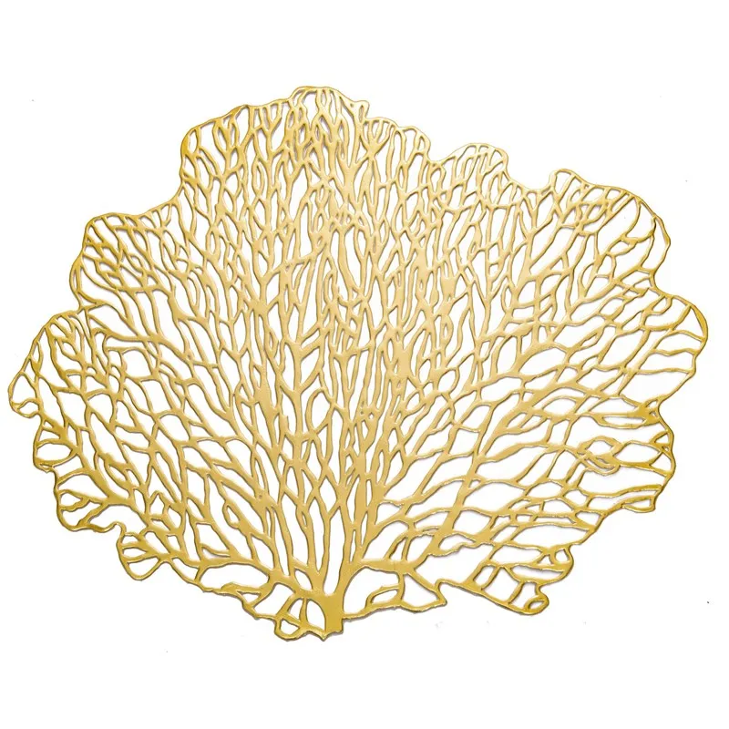 PVC Placemats Palm Leaf Kitchen Table Mat Creative Thermal-insulated and Anti-slip Washable Coaster for Dining Table
PVC Placemats Palm Leaf Kitchen Table Mat Creative Thermal-insulated and Anti-slip Washable Coaster for Dining Table