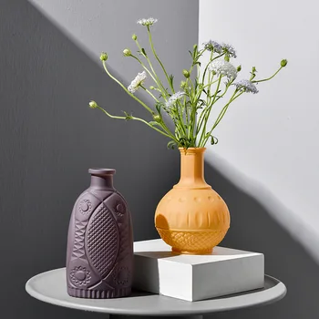 New Morandi Frosted Relief Vase Home Decoration Trend Ornaments Room Vase Decoration
New Morandi Frosted Relief Vase Home Decoration Trend Ornaments Room Vase Decoration
