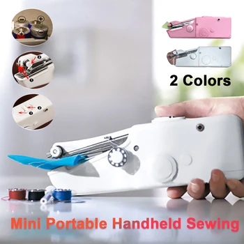 Podofo Portable Mini Handheld Sewing Machines Stitch Multifunctional Mini Sew needlework Clothes Fabrics Electric Sewing Machine
Podofo Portable Mini Handheld Sewing Machines Stitch Multifunctional Mini Sew needlework Clothes Fabrics Electric Sewing Machine