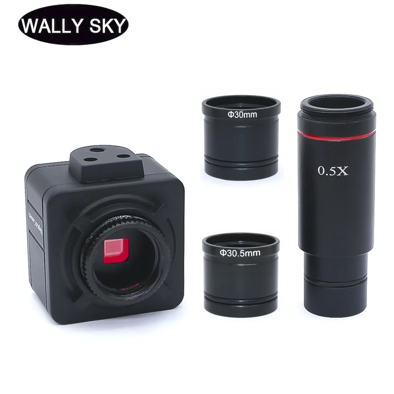 5.0MP USB Microscope Camera Video CMOS Digital Electronic Camera Eyepiece Industrial Microscope Camera with 0.5X C Mount Lens
5.0MP USB Microscope Camera Video CMOS Digital Electronic Camera Eyepiece Industrial Microscope Camera with 0.5X C Mount Lens