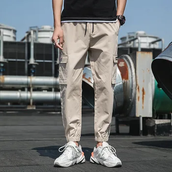2019 Overalls Male Tide Beam Feet Pocket Leisure Pants Male Hip Hop Men Leisure Pants 
2019 Overalls Male Tide Beam Feet Pocket Leisure Pants Male Hip Hop Men Leisure Pants