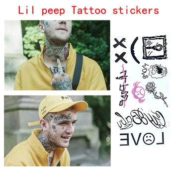 Lil Peep Texture Sticker Waterproof Environmental Protection Texture Sticker Pattern Face Sticker Peripheral Tattoo Stickers
Lil Peep Texture Sticker Waterproof Environmental Protection Texture Sticker Pattern Face Sticker Peripheral Tattoo Stickers