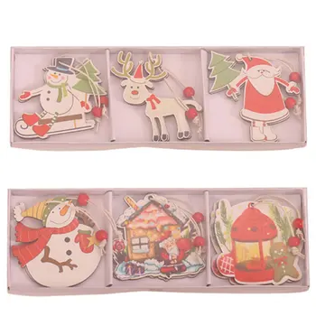 2 Set Christmas Ornaments Durable Creative Portable Xmas Tree Decor Wooden Decorations Hanging Decor for Party Indoor Christmas
2 Set Christmas Ornaments Durable Creative Portable Xmas Tree Decor Wooden Decorations Hanging Decor for Party Indoor Christmas