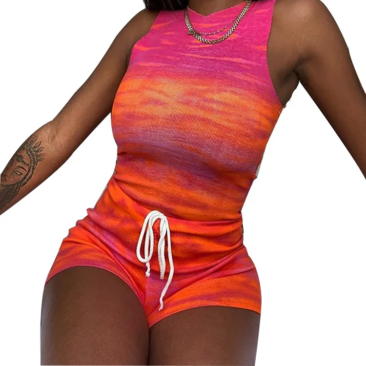 2020 Summer Women's Suit European and American Sexy Style Model Sleeveless Vest Short Lace Up Casual Fashion
2020 Summer Women's Suit European and American Sexy Style Model Sleeveless Vest Short Lace Up Casual Fashion