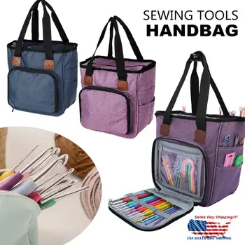 New Multi-purpose Sweater Sewing Storage Bag Oxford Waterproof Multiple Compatment Messenger Bags Knitting Bag Women Large Capac
New Multi-purpose Sweater Sewing Storage Bag Oxford Waterproof Multiple Compatment Messenger Bags Knitting Bag Women Large Capac