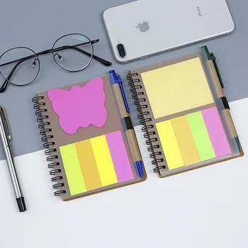 Retro Kraft Paper Notebook Self Adhesive Sticky Notes Planner Message Notepad with a Pen School Office Stationery Supplies
Retro Kraft Paper Notebook Self Adhesive Sticky Notes Planner Message Notepad with a Pen School Office Stationery Supplies