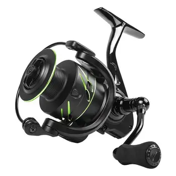 All Metal Fishing Reel 5.0:1 Max Drag 10kg 2000-7000series Spinning Reel for Bass Saltwater Fishing Carp Reel Fishing
All Metal Fishing Reel 5.0:1 Max Drag 10kg 2000-7000series Spinning Reel for Bass Saltwater Fishing Carp Reel Fishing