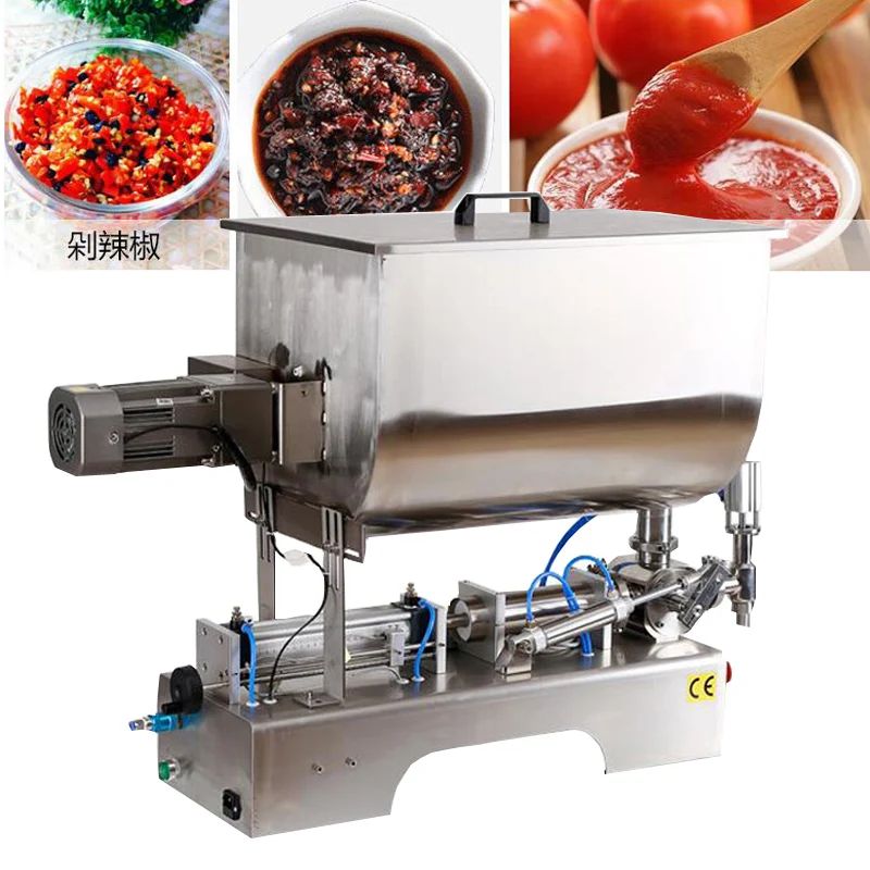 Horizontal filling machine for shampoo detergent peanut butter tomato sauce chili sauce mixing filling machine
Horizontal filling machine for shampoo detergent peanut butter tomato sauce chili sauce mixing filling machine