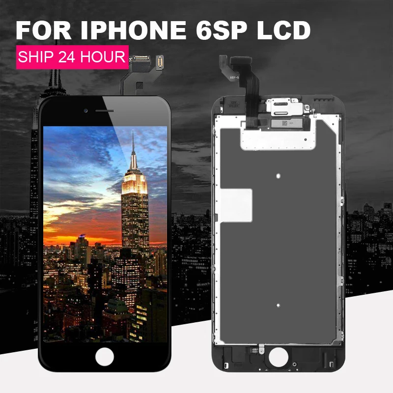 Suitable for iPhone 6s Plus LCD 5.5 touch screen and replaceable LCD full screen, equipped with front camera speaker + gift
Suitable for iPhone 6s Plus LCD 5.5 touch screen and replaceable LCD full screen, equipped with front camera speaker + gift