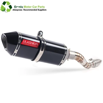 Motorcycle Exhaust Slip On Full System Modified Front Middle Link Pipe Muffler For YAMAHA NVX155 NVX 155 aerox 155
Motorcycle Exhaust Slip On Full System Modified Front Middle Link Pipe Muffler For YAMAHA NVX155 NVX 155 aerox 155