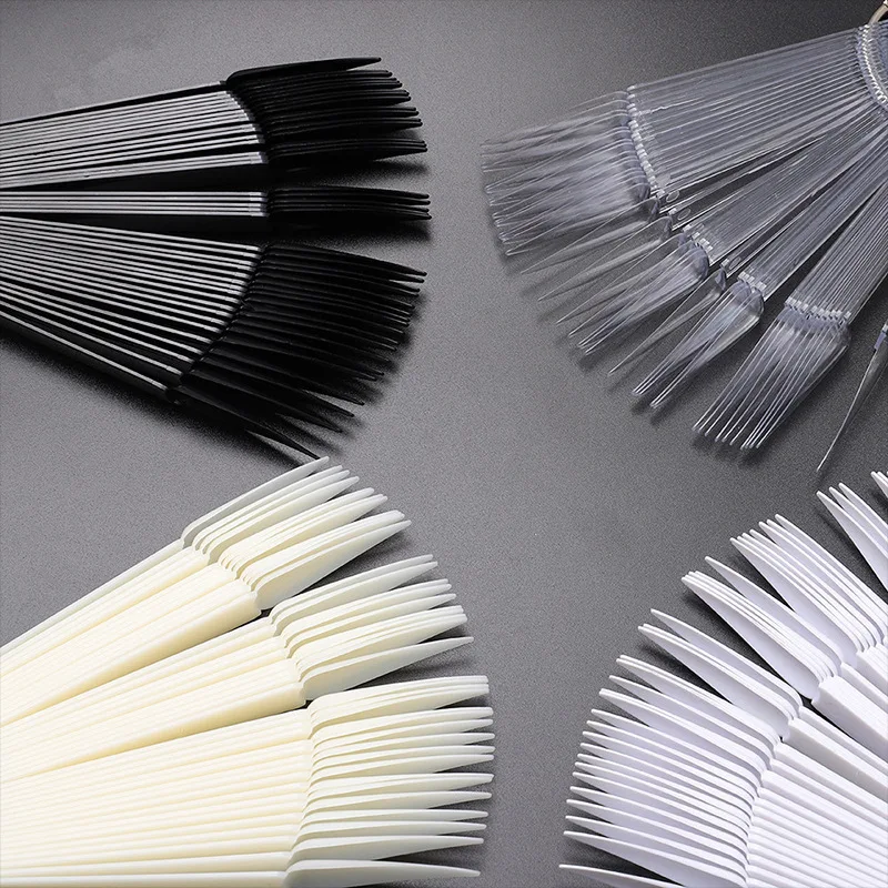 50 Pcs Nail Art Tips Colour Sticks Display Fan Practice Starter Clear Polish Wheel For Hot Sale
50 Pcs Nail Art Tips Colour Sticks Display Fan Practice Starter Clear Polish Wheel For Hot Sale