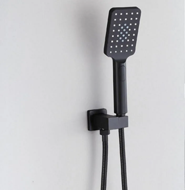 Black Brass Bath Hand Held Shower Head Adjust Brass Shower Holder Water Saving Copper Handheld Sprayer TH700
Black Brass Bath Hand Held Shower Head Adjust Brass Shower Holder Water Saving Copper Handheld Sprayer TH700