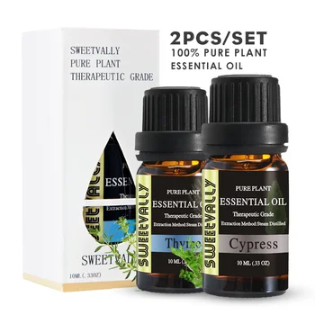 2Pcs/Set Cypress & Thyme Essential Oil Relieve Emotions Essential Oil Pain Relief Essential Oil For Air Humidifier Aromatherapy
2Pcs/Set Cypress & Thyme Essential Oil Relieve Emotions Essential Oil Pain Relief Essential Oil For Air Humidifier Aromatherapy