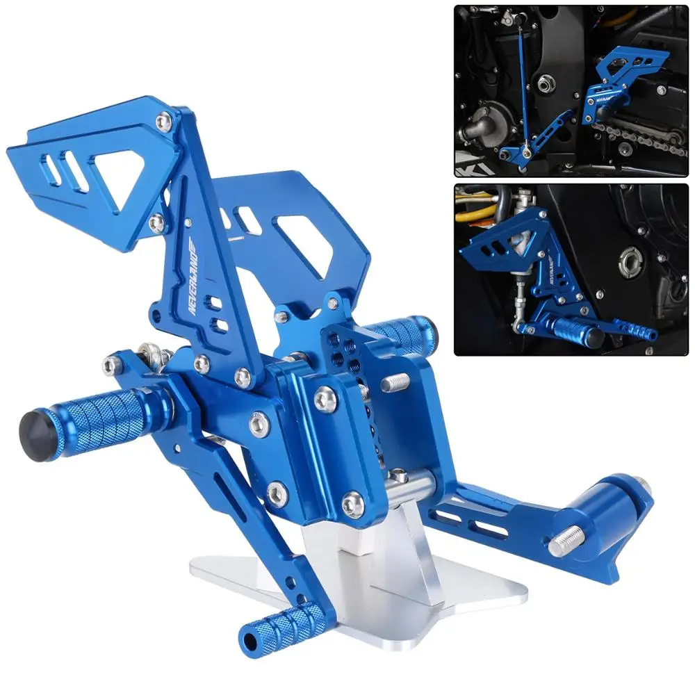 B Blue Style Motorcycle Footrest Rear Foot Pedal Pegs Set For Suzuli GSX R 600 750 GSX-R GSXR D40
B Blue Style Motorcycle Footrest Rear Foot Pedal Pegs Set For Suzuli GSX R 600 750 GSX-R GSXR D40