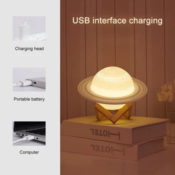 Ne 3D Printing Saturn Lamp Home Decoration Bedroom LED Night Light with Remote Controller for Children's Gift Night Lamp
Ne 3D Printing Saturn Lamp Home Decoration Bedroom LED Night Light with Remote Controller for Children's Gift Night Lamp