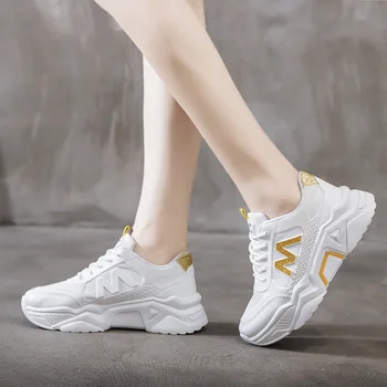 Female Vulcanized Shoes Women Breathable Round Head Sports Shoes Woman Mesh Running Shoes Ladies Sneakers New J5-56
Female Vulcanized Shoes Women Breathable Round Head Sports Shoes Woman Mesh Running Shoes Ladies Sneakers New J5-56