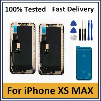LCD Screen For iPhone XS Max Display For iPhone XS Max LCD Display Touch Panel Digitizer Assembly Replacement With 3D Touch
LCD Screen For iPhone XS Max Display For iPhone XS Max LCD Display Touch Panel Digitizer Assembly Replacement With 3D Touch
