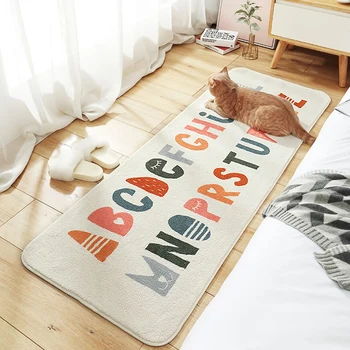 Creative 26 letters pattern floor mat area rug doormat bedroom bedside fluffy rug carpet lamb home cashmere non-slip long mats
Creative 26 letters pattern floor mat area rug doormat bedroom bedside fluffy rug carpet lamb home cashmere non-slip long mats