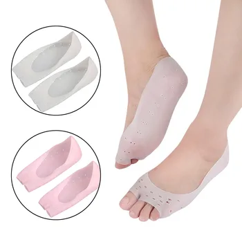 4 Pairs Solid Socks Adult Open Toe Sock Non Slip Breathable Casual Moisture Split Silica Gel Slip Invisible Silicone Socks
4 Pairs Solid Socks Adult Open Toe Sock Non Slip Breathable Casual Moisture Split Silica Gel Slip Invisible Silicone Socks
