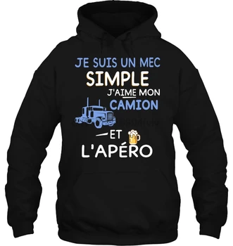 Je Suis Un Mec Simple J'aime Mon Camion Et L'apero Streetwear men women Hoodies Sweatshirts
Je Suis Un Mec Simple J'aime Mon Camion Et L'apero Streetwear men women Hoodies Sweatshirts