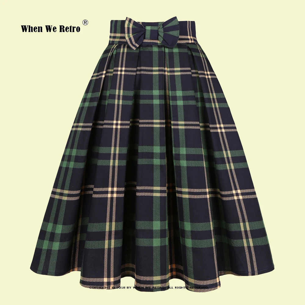 2022 Christmas Elegant Blue Red Plaid Skirt with Bow on Waist SS0012 50s Vintage Retro High Waist Cotton Midi Pleated Skirts
2022 Christmas Elegant Blue Red Plaid Skirt with Bow on Waist SS0012 50s Vintage Retro High Waist Cotton Midi Pleated Skirts