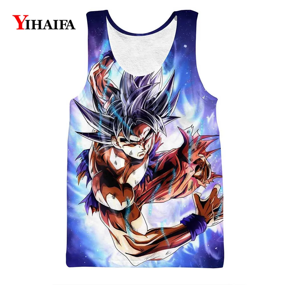 2019 Hipster Men Tank Top 3D Print Vest Dragon Ball Z Super Saiyan Goku Anime Casual Sleeveless Mens Gym Tank Tops
2019 Hipster Men Tank Top 3D Print Vest Dragon Ball Z Super Saiyan Goku Anime Casual Sleeveless Mens Gym Tank Tops