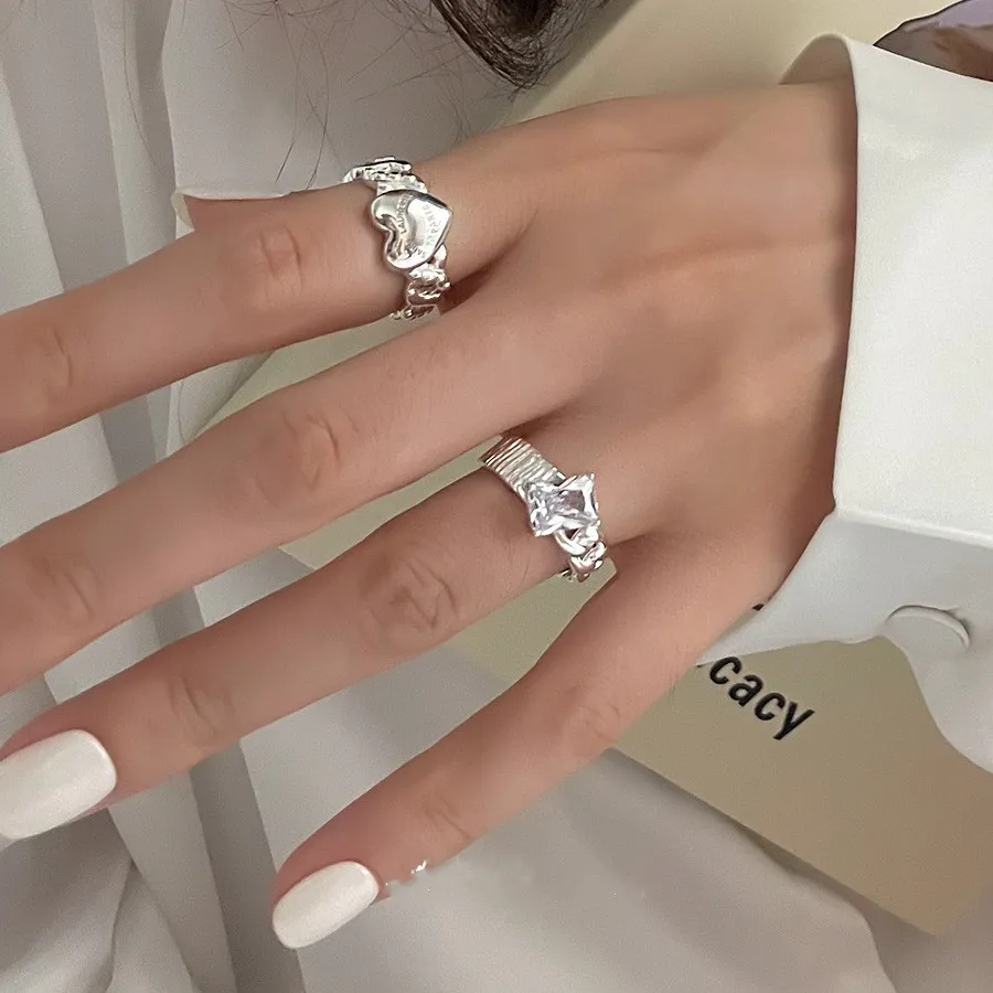 Rings 2021 trend Couple rings Woman rings Women ring stainless steel jewelry for women Women's stainless steel jewelry Gift
Rings 2021 trend Couple rings Woman rings Women ring stainless steel jewelry for women Women's stainless steel jewelry Gift