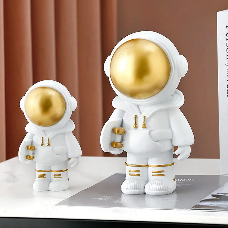 

Creativity Spaceman Character Resins Sculpture Nordic Modern Astronaut Decorations for Home Living Room Decoration Ornaments
